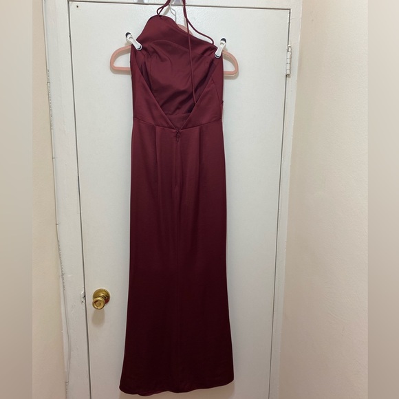 NWOT Significant Other Gracie one shoulder cocktail maxi dress. Size US2. - Picture 4 of 9